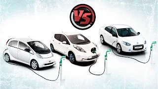 Какую электричку выбрать? Nissan Leaf 2016 vs Renault Fluence ZE vs Peugeot Ion