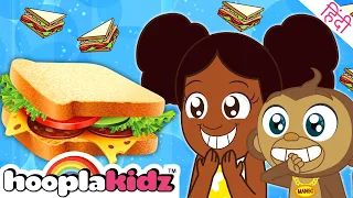 Yummy Sandwich Mein Kya Hain? Balgeet & Hindi Nursery Rhymes by HooplaKidz