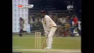 VIV RICHARDS 232 ENGLAND v WEST INDIES 1st TEST MATCH DAYS 1 & 2 TRENT BRIDGE JUNE 3 & 4 1976