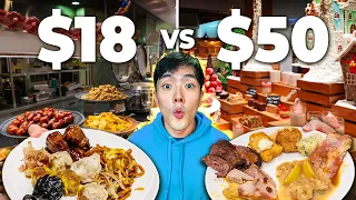 $18 vs $36 vs $50 Buffet in Cebu, Philippines