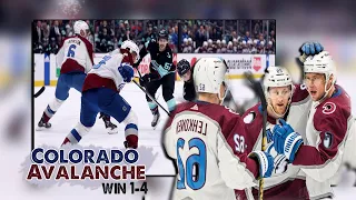 AVALANCHE FORCE GAME 7 | Colorado Avalanche force Game 7 with 4 1 win over Seattle Kraken