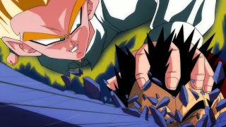 goku,pan,trunks,goten,gohan and vegeta vs baby full fights amv