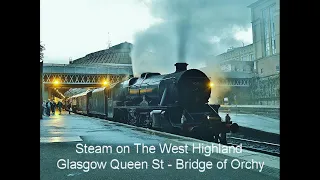 Steam on The West Highland Line Scotland