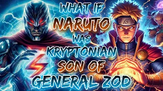 What If Naruto Was Kryptonian Son Of General Zod