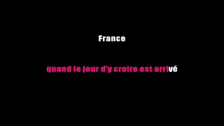 Karaoké Candice Parise - F.R.A.N.C.E (Avec l'Orchestre des Sapeurs Pompiers de Paris)