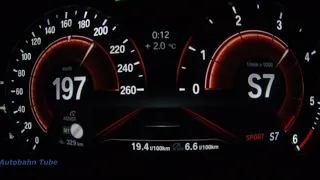 Bmw 320 D 190 PS 0 - 200+ KM acceleration