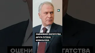 Оценивает богатства друга Путина Ковальчука #shorts