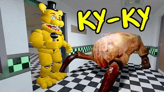 ХЕДКРАБ В ПИЦЦЕРИИ ФРЕДДИ FNAF 1 COOP ► Garry's Mod