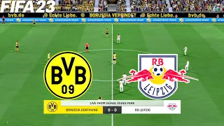 FIFA 23 | Borussia Dortmund vs RB Leipzig | Bundesliga 22/23 - Full Gameplay