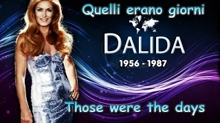 DALIDA ღ Quelli Erano Giorni ღ English Lyrics