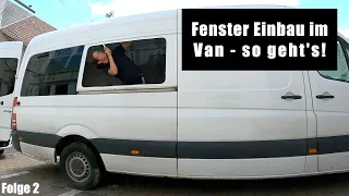 So baut man Seitenfenster in jeden Camper / Van / Transporter ein! - Mercedes Sprinter | Venix