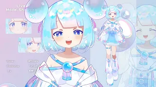 【Showcase】泡月しゃぼん 新衣装【Vtuber/Live2D】