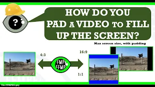 How to pad a video to fill up the screen | Max screen size and color padding #ffmpeg #TheFFMPEGGuy
