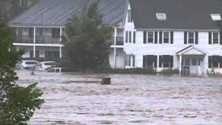 Quechee Vermont Flood The Green.MOV