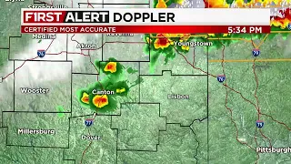 FIRST ALERT WEATHER DAY: Severe thunderstorm warning, watch in effect for several NE Ohio counties