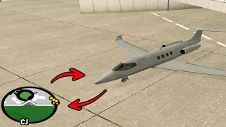 Secret Shamal Plane Location in GTA San Andreas (San Fierro Airport Plane)