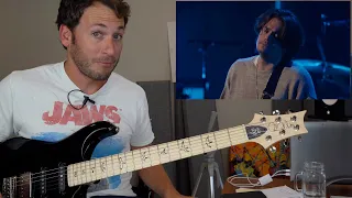 Guitar Teacher REACTS: JOHN MAYER "Wild Blue" LIVE | (Colbert)