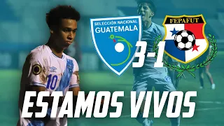 GUATEMALA LE GANA A PANAMÁ Y EL SUEÑO DEL MUNDIAL ESTA VIVO