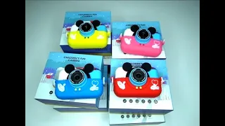 Детский цифровой фотоаппарат Микки (Микки Маус Mickey Mouse) Smart Kids Camera 4 Series MIKKI Обзор