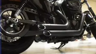 2010 HD Sportster 48 - Stock Pipes Versus Vance & Hines Short Shots Exhaust Pipes