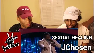 The Voice Blind Audition - JChosen: "Sexual Healing" (REACTION)