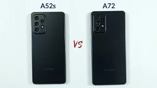 Samsung A52s 5G vs Samsung A72 Speed Test & Camera Comparison