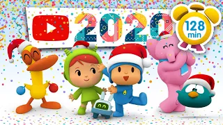 🍇POCOYO em PORTUGUÊS do BRASIL - Véspera de Ano Novo 128 min | DESENHOS ANIMADOS para crianças