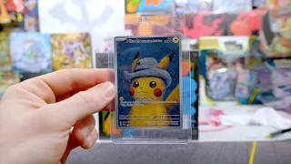 How I got my VAN GOGH PIKACHU CARD + PALDEA EVOLVED OPENING! (I MESSED IT UP!!!)