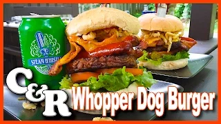 Burger King Whopper Dog Burger Recipe - Cook & Review Ep #16