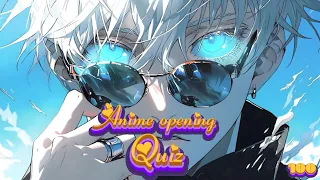 ANIME OPENING QUIZ IN 5 SECONDS ║ 100 OPENINGS ║ ANICHAU #50