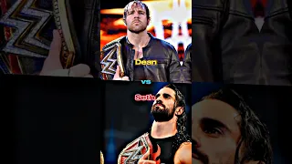 🥵Dean Ambrose vs Seth Rollins😈 #shorts #wwe #comparison #deanambrose #sethrollins