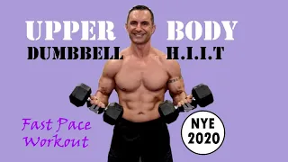 High Intensity Dumbbell Upper Body Workout with Coach Ali