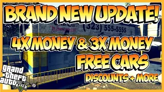 QUADRUPLE & TRIPLE MONEY, LOTS OF DISCOUNTS & LIMITED TIME CONTENT - GTA ONLINE NEW UPDATE!