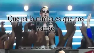 Lo nuevo 2015 Daddy Yankee Sígueme y te sigo karaoke sin ningún tipo de voz y con letra