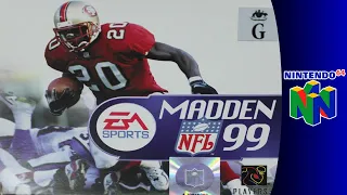 Nintendo 64 Longplay: Madden NFL 99