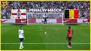 England vs Belgium  | Penalty Shootout | Efootball 2024 | PC Gameplay