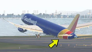 Extremely Heavy, Overload B787 Takeoff Attempt [XP11]