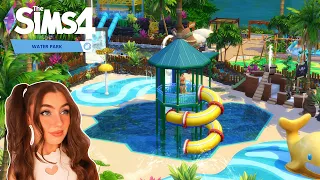 Water Park │ Growing Together GIVEAWAY │ Sims 4  │ No CC │ Speed Build