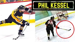 I USED PHIL KESSEL'S STICK!