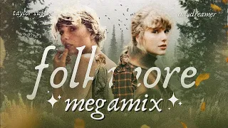 Taylor Swift - FOLKMORE ( MEGAMIX ) | folklore and evermore albums | Official audio