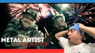 METAL ARTIST REACTS TO POST MALONE/MORGAN WALLEN - I HAD SOME HELP