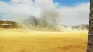 SOLDIER ALMOST KILLED BY ROCKET SHRAPNEL