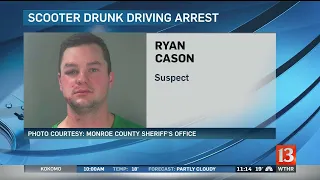 Scooter drunk driving arrest