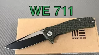 WE 711 Knife Green G10 linerlock with VG10 blade steel