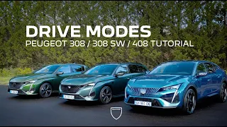 PEUGEOT 308 / 308 SW / 408 | Tutorial | Modos de Condução