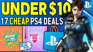 17 GREAT PSN Game Deals UNDER $10 Right Now! CHEAP PS4 Games to Buy! (New PlayStation Deals 2022)