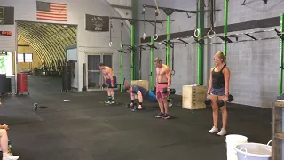 Wodapalooza WZA 2019 OQ qualifier workout WOD 2 Crossfit Masters 50-54  Jody Hendrix