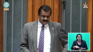 Fijian Minister for Employment responses to His Excellency's opening of Parliament address