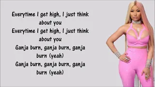 Nicki Minaj - Ganja Burn - lyrics [ Official Song ] Lyrics / lyrics video