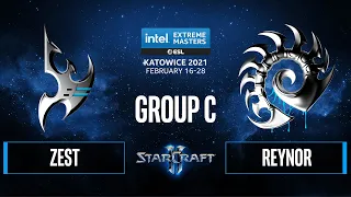 SC2 - Reynor vs. Zest - IEM Katowice 2021 - Group C